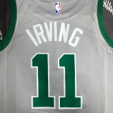 Celtics IRVING  #11 Grey  NBA Jerseys