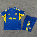 2025/26 Leeds United Away Blue Kids Soccer Jersey