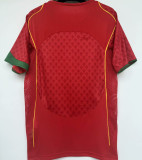 2004 Portugal Home Retro Soccer Jersey