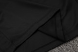2025 BA  Black Sweater Tracksuit