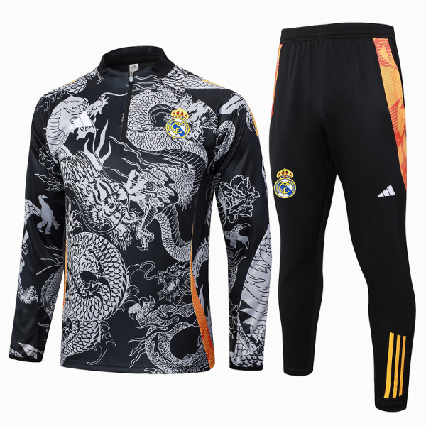 2025 RM Black Sweater Tracksuit （喷墨龙）