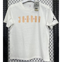 2025 Jordan White High Quality Casual T-Shirt   T174