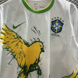 2022/23 Brazil Special Edition White Fans Soccer Jersey