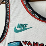 2025 Grizzlies MORANT #17 White NBA Retro Jerseys Hot Pressed