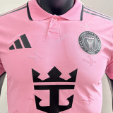 2025 Inter Miami Special Edition Player Version Soccer Jersey 有领