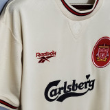 1996/97 LFC Away White Retro Soccer Jersey