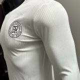 2025 Germany 125Th White Player Version Long Sleeve Soccer Jersey