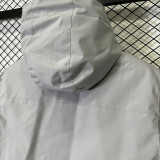 2025 NK Cotton Thickened Warm Grey Outdoor Jacket #A801加棉冲锋衣