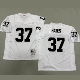 HAYES #37 Men's Las Vegas Raiders Retro NFL Jersey 突袭者