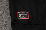 2025/26 M Utd Black Jacket Tracksuit