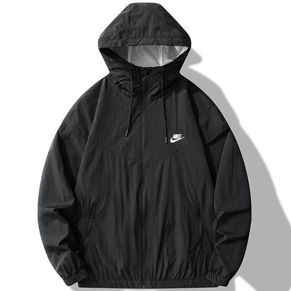 2025 Nk~ Black Windbreaker （6578）
