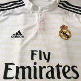 2014/15 RM Home White Retro Soccer Jersey