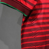 2014 Portugal Home Red Retro Player Version Soccer Jersey 球员版