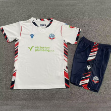2025/26 Bolton Wanderers Home Kids Soccer Jersey