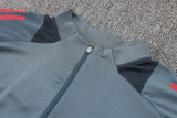 2025 Germany Dark Grey Kids Sweater Tracksuit