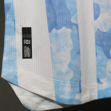 2021 Argentina Home Player Version Retro Soccer Jersey