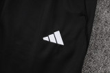 2025/26 M Utd Grey Purple POLO Sweater Tracksuit