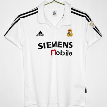 2002/03 RM Home White Edición Centenaria Retro Jersey