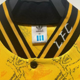 1994/96 LFC  Away Yellow Retro Soccer Jersey