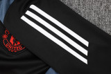2024/25 M Utd Black Sweater Tracksuit