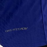 2022/23 Brazil Away Blue Player Version Jersey