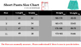 2025 NK Fluorescent Green Embroidered Multicolor Logo Casual Short Pants  CN02萤光绿