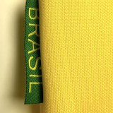 1997 Brazil Home Yellow Retro Soccer Jersey