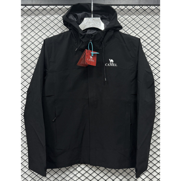 2025 Camel Black Outdoor Jackets #F705冲锋衣