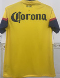 2013 Club America Home Yellow Retro Soccer Jersey