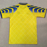 1995/97 Parma Home Yellow Retro Soccer Jersey