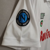1987/1988 Napoli Away White Retro Soccer Jersey