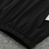 2026 In Milan Black Windbreaker Jacket  （A Set）