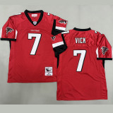 VICK #7 Men's Atlanta Falcons Retro NFL Jersey 猎鹰