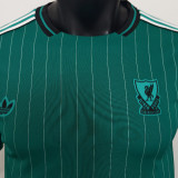 2025/26 LFC Green Retro Style Player Version Soccer Jersey