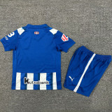 2025/26 Alaves Home Kids Soccer Jersey