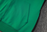 2024/25 Celtics Green Hoody Zipper Jacket Tracksuit
