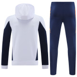 2025 RM White Hoody Zipper Jacket Tracksuit