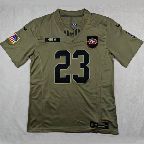 McCAFFREY #23 Men's San Francisco 49ers NFL Jersey  49人