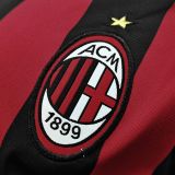 2009/10 AC Milan Home Retro Soccer Jersey