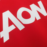 2010/11 M Utd Home Red Retro Soccer Jersey