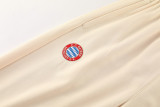 2025 BFC Beige Zipper Jacket Tracksuit