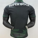 2025/26 Sporting Lisbon Away Player Version Soccer Jersey 里斯本