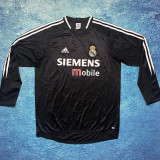 2004/05 RM Away Black Long Sleeve Retro Jersey