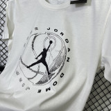 2025 Jordan White High Quality Casual T-Shirt T175