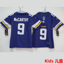 McCARTHY #9 Minnesota Vikings Kids NFL Jersey 维京人