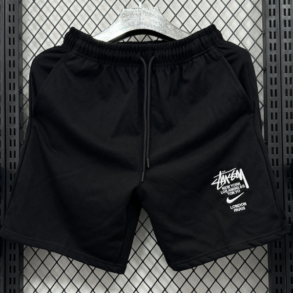 2025 Jordan Black Pure Cotton Fabric Casual Short Pants M15