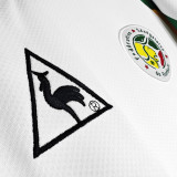 2002 Senegal Away White Retro Soccer Jersey