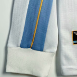 1999/2000 Lazio Third White Retro Long Sleeve Soccer Jersey