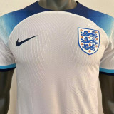 2022/23 England Home White Player Version Soccer Jersey