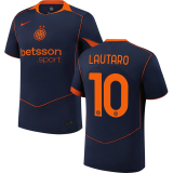 LAUTARO #10 In Milan 1:1 Quality Third Fans Soccer Jersey 2025/26 ★★